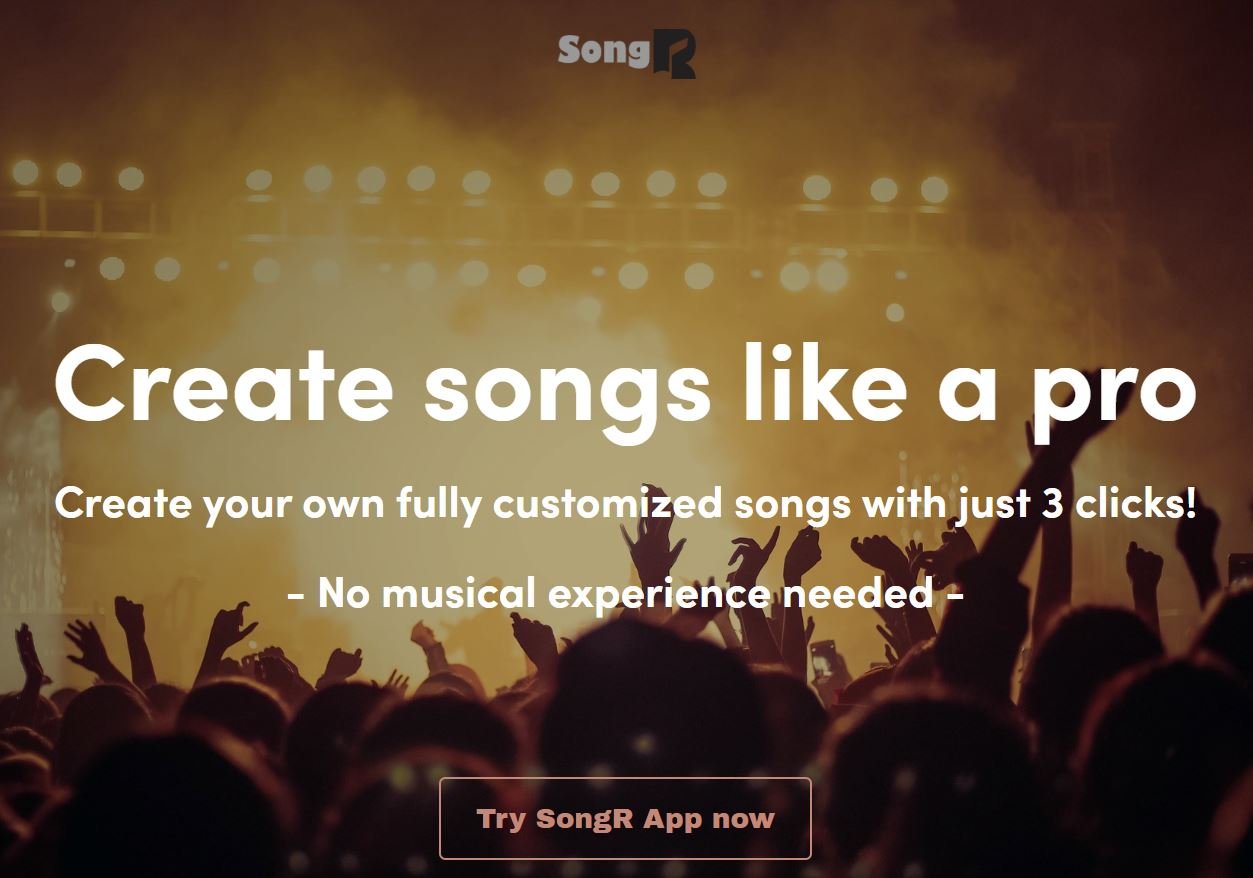 Songr is an innovative AI website