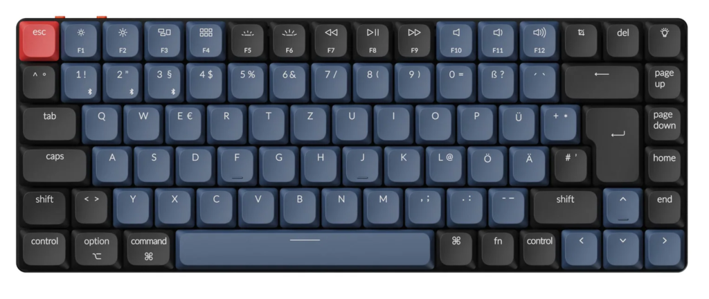 Keychron K3 Pro keyboard layout