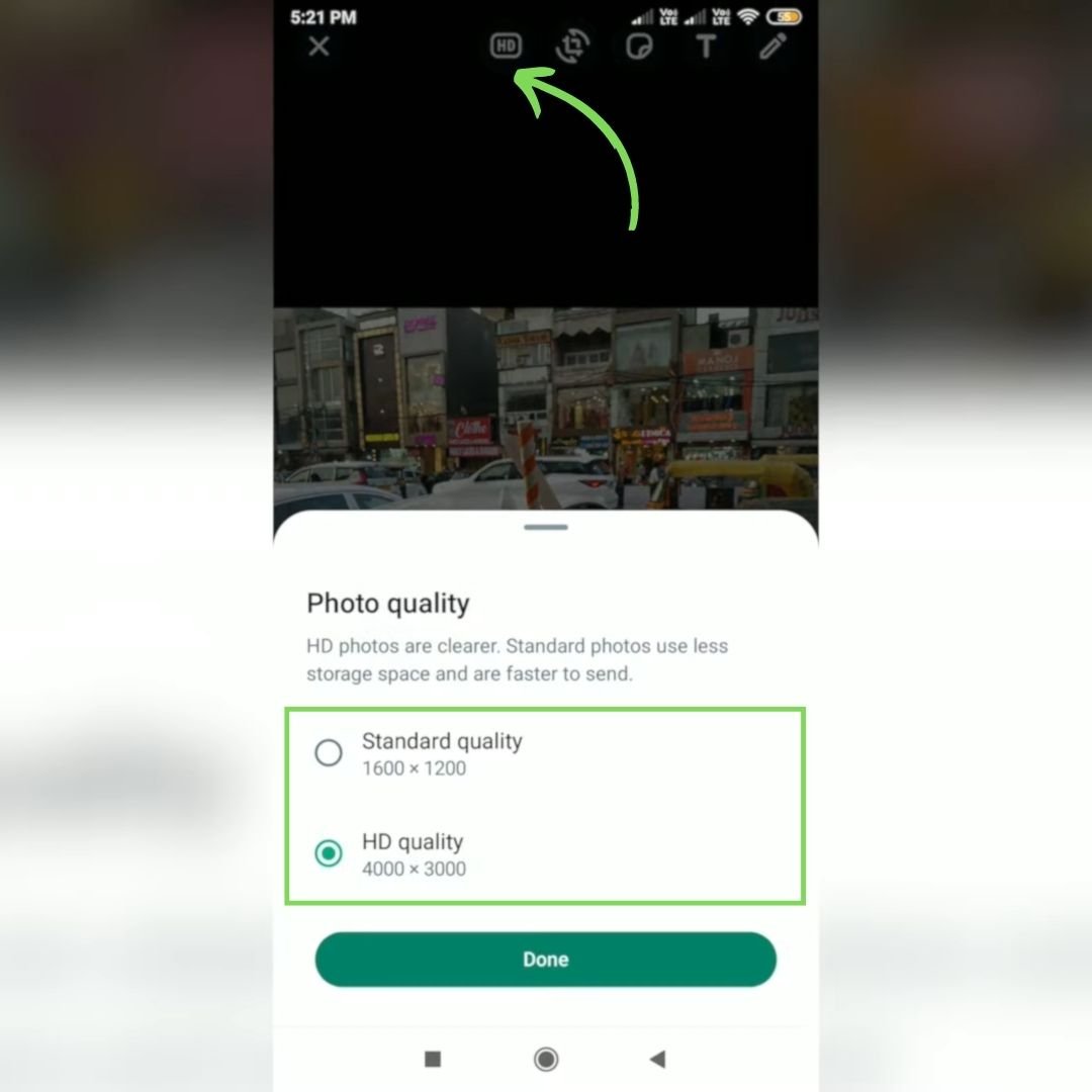 How to send photos in HD on Whatsapp