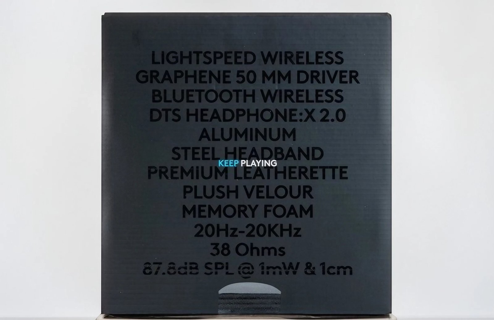 Logitech G Pro X2 Lightspeed Gaming Headset Backside