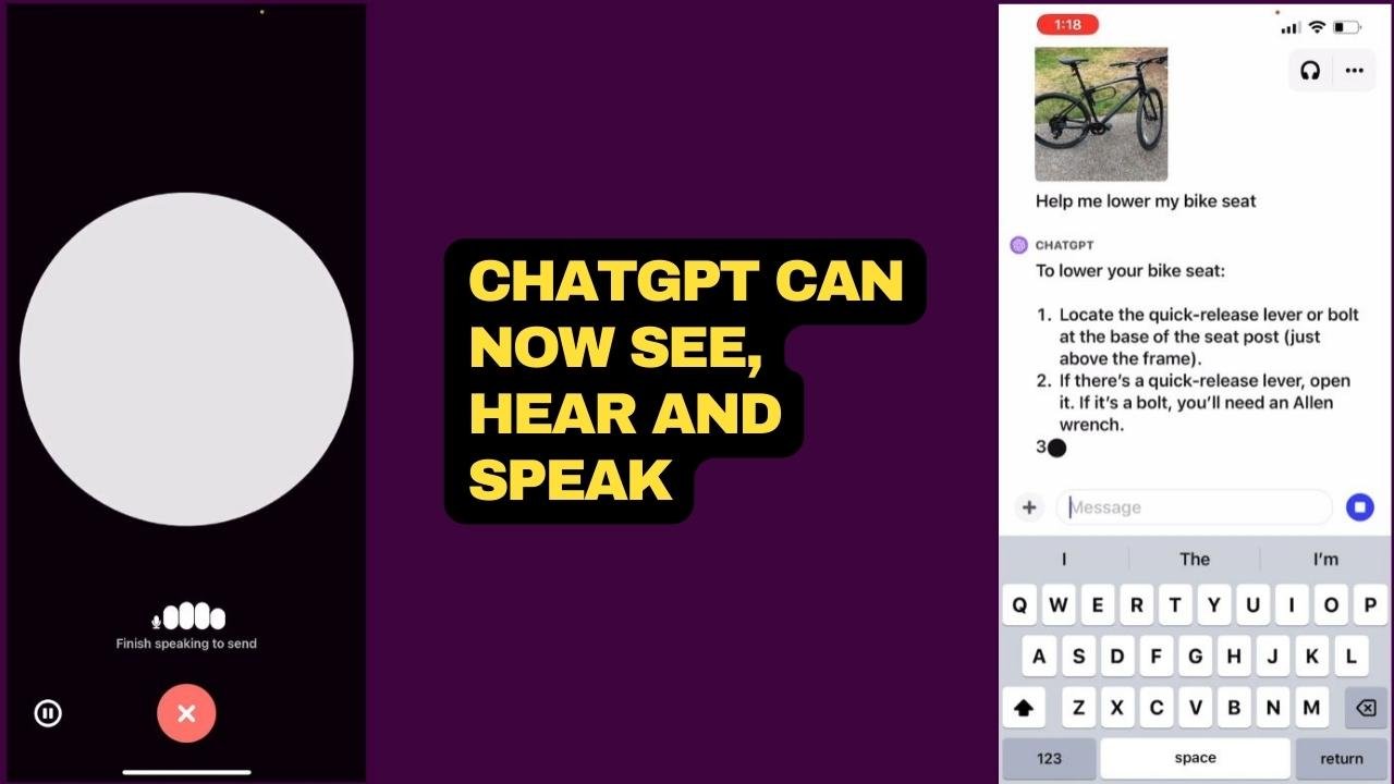 OpenAI Announces Major Update ChatGPT Can Now See Hear and Speak