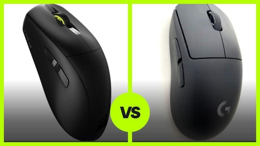 Corsair M75 Air vs Logitech G Pro X Superlight