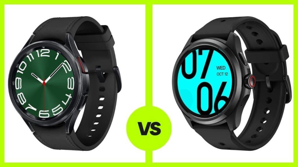 Galaxy Watch 6 Classic vs Ticwatch Pro 5