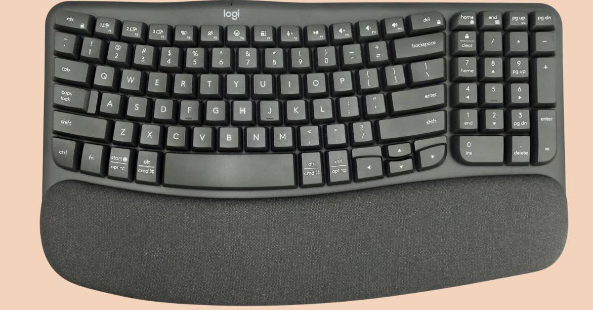 Logitech Wave Keys Keyboard with Multi-OS Compatibility