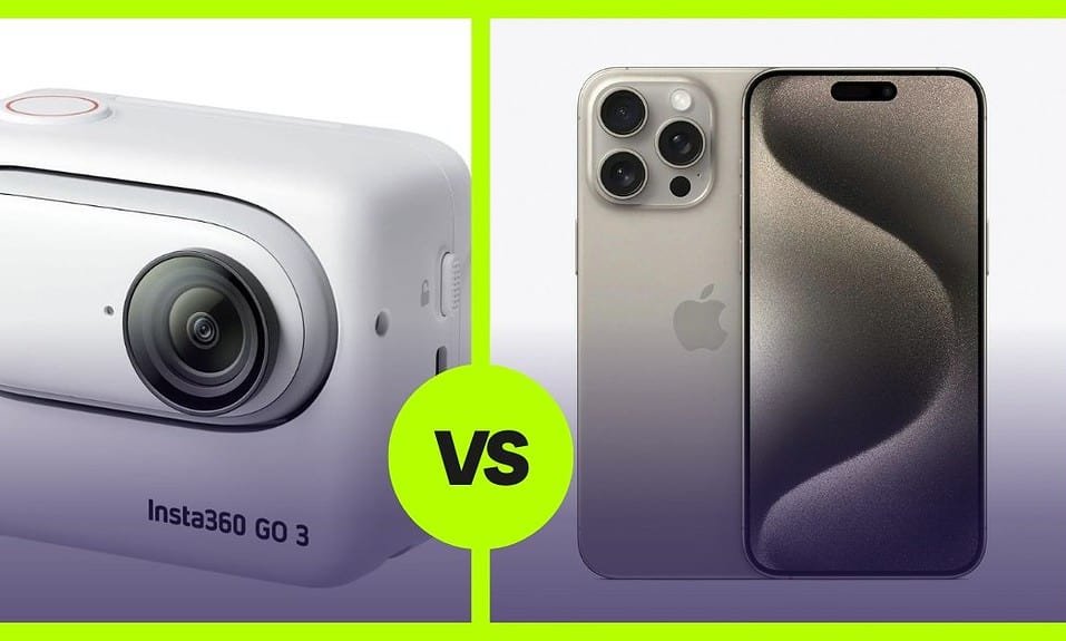 Insta360 Go 3 vs iPhone 15 Pro Max