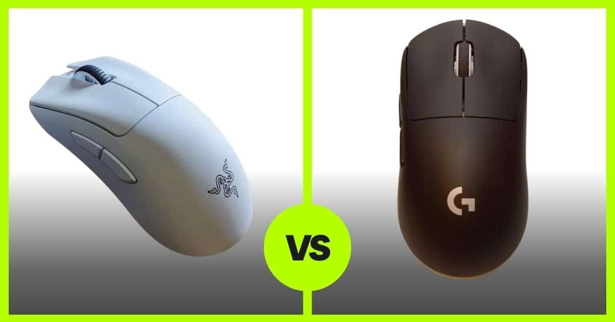 Razer DeathAdder V3 Pro vs Logitech G Pro X Superlight